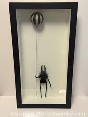 MaxSold Auction: Shadowbox Sculpture Bunny with Balloon Doll Art by Magda Trzaski - Toronto (Ontario, Canada) PARTNER MANAGED Estate Sale Online Auction - Dundas Street W (STORAGE)