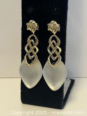 MaxSold Auction: Two Pairs of Alexis Bittar Lucite Earrings - Toronto (Ontario, Canada) PARTNER MANAGED Estate Sale Online Auction - Dundas Street West (STORAGE)