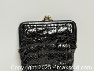 MaxSold Auction: Vintage Black Snakeskin Eyeglass Case  - Toronto (Ontario, Canada) PARTNER MANAGED Estate Sale Online Auction - Dundas Street West (STORAGE)
