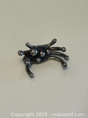 MaxSold Auction: Vintage Brutalist Abstract Bug Pin Brooch  - Toronto (Ontario, Canada) PARTNER MANAGED Estate Sale Online Auction - Dundas Street West (STORAGE)