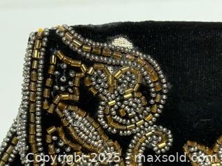 MaxSold Auction: Vintage French Velvet Beaded Clutch Purse  - Toronto (Ontario, Canada) PARTNER MANAGED Estate Sale Online Auction - Dundas Street W (STORAGE)