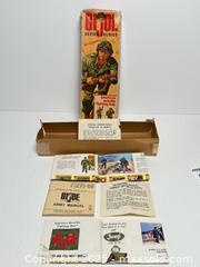 MaxSold Auction: Vintage GI Joe Cardboard Box + Booklets  - Toronto (Ontario, Canada) PARTNER MANAGED Estate Sale Online Auction - Dundas Street West (STORAGE)