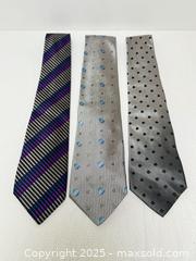 MaxSold Auction: Vintage Gianni Versace Silk Ties x3  - Toronto (Ontario, Canada) PARTNER MANAGED Estate Sale Online Auction - Dundas Street W (STORAGE)