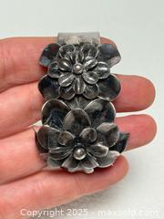 MaxSold Auction: Vintage Joseff Hollywood Silver Floral Bracelet c.1930’s  - Toronto (Ontario, Canada) PARTNER MANAGED Estate Sale Online Auction - Dundas Street W (STORAGE)