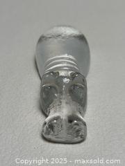 MaxSold Auction: Vintage Kosta Boda Glass Hippopotamus Animal  - Toronto (Ontario, Canada) PARTNER MANAGED Estate Sale Online Auction - Dundas Street West (STORAGE)