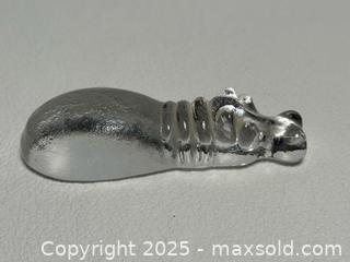 MaxSold Auction: Vintage Kosta Boda Glass Hippopotamus Animal  - Toronto (Ontario, Canada) PARTNER MANAGED Estate Sale Online Auction - Dundas Street West (STORAGE)