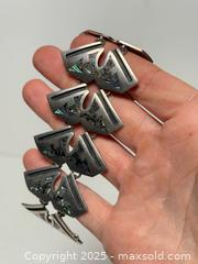 MaxSold Auction: Vintage Mexican Sterling + Abalone Bracelet  - Toronto (Ontario, Canada) PARTNER MANAGED Estate Sale Online Auction - Dundas Street West (STORAGE)