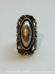 MaxSold Auction: Vintage Mexican Sterling Silver Locket or Poison Ring  - Toronto (Ontario, Canada) PARTNER MANAGED Estate Sale Online Auction - Dundas Street W (STORAGE)
