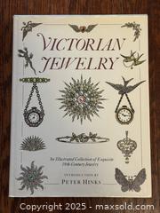 MaxSold Auction: Vintage Victorian Jewelry Hardcover Illustrated Collection Book  - Toronto (Ontario, Canada) PARTNER MANAGED Estate Sale Online Auction - Dundas Street West (STORAGE)