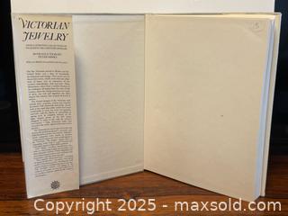 MaxSold Auction: Vintage Victorian Jewelry Hardcover Illustrated Collection Book  - Toronto (Ontario, Canada) PARTNER MANAGED Estate Sale Online Auction - Dundas Street West (STORAGE)