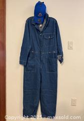 MaxSold Auction: Women’s Mare Mare x Anthropologie Denim Overalls Jumpsuit + Blue Golf Club Hat - Toronto (Ontario, Canada) PARTNER MANAGED Estate Sale Online Auction - Dundas Street W (STORAGE)