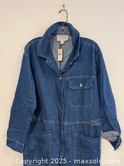 MaxSold Auction: Women’s Mare Mare x Anthropologie Denim Overalls Jumpsuit + Blue Golf Club Hat - Toronto (Ontario, Canada) PARTNER MANAGED Estate Sale Online Auction - Dundas Street W (STORAGE)