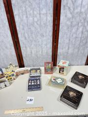 MaxSold Auction: Lot of 12 Novelty Items — Hershey, Cookie Stamp, Dover Hill, Spreaders, Souvenir Houses - Warwick (Rhode Island, USA) SELLER MANAGED Reseller Online Auction - Warwick Avenue