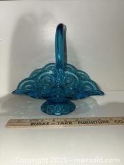 MaxSold Auction: Lot of 2 Vintage Decorative Glass Baskets &#38; Small Mosaic Trinket Bowl - Warwick (Rhode Island, USA) SELLER MANAGED Reseller Online Auction - Warwick Avenue