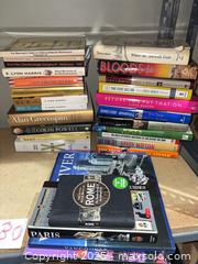 MaxSold Auction: Mixed Lot of 26-30 Books – Hardcover &#38; Paperback - Warwick (Rhode Island, USA) SELLER MANAGED Reseller Online Auction - Warwick Avenue
