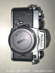 MaxSold Auction: Nikon FE 35mm SLR Camera Kit with 50mm and 80-200mm Lenses - Warwick (Rhode Island, USA) SELLER MANAGED Reseller Online Auction - Warwick Avenue