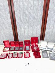 MaxSold Auction: Waterford Crystal Christmas Ornaments — Set of 8 and 1 Hook - Warwick (Rhode Island, USA) SELLER MANAGED Reseller Online Auction - Warwick Avenue