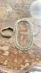 MaxSold Auction: 750 Gold Jewelry Set  - Hamilton (Ontario, Canada) PARTNER MANAGED Estate Sale Online Auction - Parkview Drive