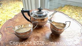 MaxSold Auction: Birks Sterling Teapot, Cream, Sugar - Hamilton (Ontario, Canada) PARTNER MANAGED Estate Sale Online Auction - Parkview Drive