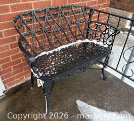 MaxSold Auction: Cast Aluminum Bench  - Hamilton (Ontario, Canada) PARTNER MANAGED Estate Sale Online Auction - Parkview Drive