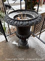 MaxSold Auction: Cast Iron Urn Pot - Hamilton (Ontario, Canada) PARTNER MANAGED Estate Sale Online Auction - Parkview Drive