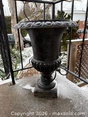 MaxSold Auction: Cast Iron Urn Pot - Hamilton (Ontario, Canada) PARTNER MANAGED Estate Sale Online Auction - Parkview Drive