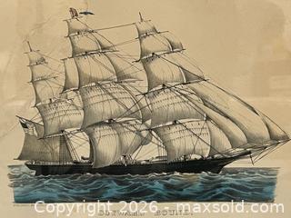 MaxSold Auction: Currier & Ives Coloured Lithograph - Hamilton (Ontario, Canada) PARTNER MANAGED Estate Sale Online Auction - Parkview Drive