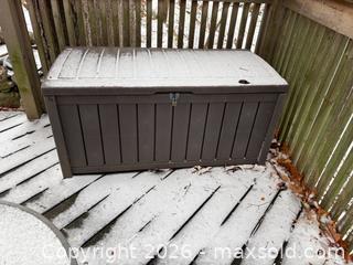 MaxSold Auction: Deck Box and Table  - Hamilton (Ontario, Canada) PARTNER MANAGED Estate Sale Online Auction - Parkview Drive