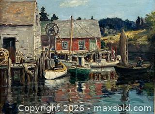 MaxSold Auction: George Horne Russell RCA Original Painting  - Hamilton (Ontario, Canada) PARTNER MANAGED Estate Sale Online Auction - Parkview Drive