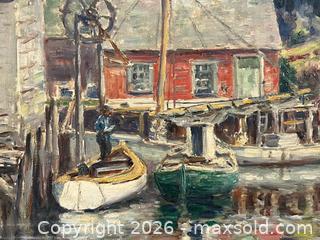 MaxSold Auction: George Horne Russell RCA Original Painting  - Hamilton (Ontario, Canada) PARTNER MANAGED Estate Sale Online Auction - Parkview Drive