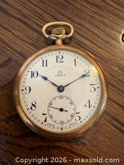 MaxSold Auction: Omega 14k Pocket Watch  - Hamilton (Ontario, Canada) PARTNER MANAGED Estate Sale Online Auction - Parkview Drive