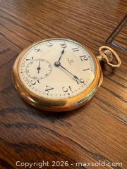 MaxSold Auction: Omega 14k Pocket Watch  - Hamilton (Ontario, Canada) PARTNER MANAGED Estate Sale Online Auction - Parkview Drive