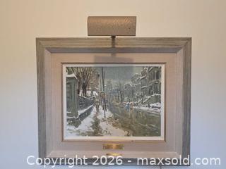 MaxSold Auction: Original John Little A.R.C.A. Oil Painting - Hamilton (Ontario, Canada) PARTNER MANAGED Estate Sale Online Auction - Parkview Drive