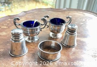 MaxSold Auction: Sterling Salt and Pepper Sets and more  - Hamilton (Ontario, Canada) PARTNER MANAGED Estate Sale Online Auction - Parkview Drive