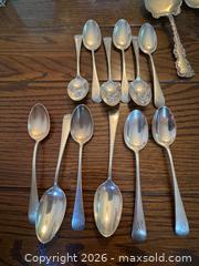 MaxSold Auction: Sterling Spoons  - Hamilton (Ontario, Canada) PARTNER MANAGED Estate Sale Online Auction - Parkview Drive