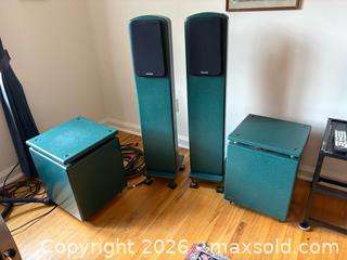 MaxSold Auction: Unity Audio PARM Stereo Speakers - Hamilton (Ontario, Canada) PARTNER MANAGED Estate Sale Online Auction - Parkview Drive