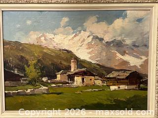 MaxSold Auction: V. Colmo Original Oil Painting - Hamilton (Ontario, Canada) PARTNER MANAGED Estate Sale Online Auction - Parkview Drive
