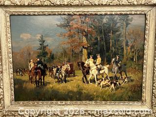 MaxSold Auction: Wilhelm Velten. oil on board 8.5"x13" Original Painting - Hamilton (Ontario, Canada) PARTNER MANAGED Estate Sale Online Auction - Parkview Drive