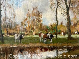 MaxSold Auction: Willem Hendriks, Oil on canvas 11x15" - Hamilton (Ontario, Canada) PARTNER MANAGED Estate Sale Online Auction - Parkview Drive