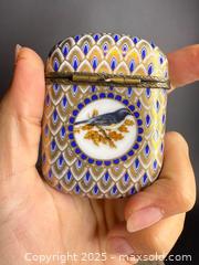 MaxSold Auction: A Fine Antique French Bronze &#38; Porcelain Match Box  - Victoria (British Columbia, Canada) PARTNER MANAGED Estate Sale Online Auction PART 2 - Bay Street