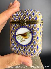 MaxSold Auction: A Fine Antique French Bronze &#38; Porcelain Match Box  - Victoria (British Columbia, Canada) PARTNER MANAGED Estate Sale Online Auction PART 2 - Bay Street