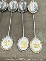 MaxSold Auction: Antique Chinese Silver &#38; Mother of Pearl Spoon Set  - Victoria (British Columbia, Canada) PARTNER MANAGED Estate Sale Online Auction PART 2 - Bay Street