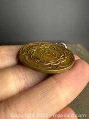 MaxSold Auction: Antique Religious Pendant  - Victoria (British Columbia, Canada) PARTNER MANAGED Estate Sale Online Auction PART 2 - Bay Street