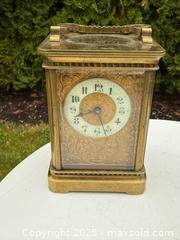 MaxSold Auction: Antique Victorian French Ornate Carriage Clock #1 - Victoria (British Columbia, Canada) PARTNER MANAGED Estate Sale Online Auction PART 2 - Bay Street