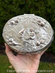 MaxSold Auction: BEAUTIFUL! Antique Silver Whimsical Box  - Victoria (British Columbia, Canada) PARTNER MANAGED Estate Sale Online Auction PART 2 - Bay Street
