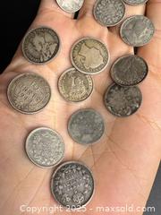 MaxSold Auction: Collection of Early Canadian Silver Coins  - Victoria (British Columbia, Canada) PARTNER MANAGED Estate Sale Online Auction PART 2 - Bay Street