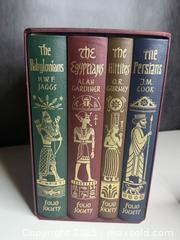 MaxSold Auction: FOLIO SOCIETY: Empires Of The Ancient Near East (Set) - J.M. Cooke  - Victoria (British Columbia, Canada) PARTNER MANAGED Estate Sale Online Auction PART 2 - Bay Street