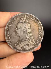 MaxSold Auction: Great Britain UK Queen Victoria Silver Crown (1889) - Victoria (British Columbia, Canada) PARTNER MANAGED Estate Sale Online Auction PART 2 - Bay Street