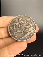 MaxSold Auction: Great Britain UK Queen Victoria Silver Crown (1889) - Victoria (British Columbia, Canada) PARTNER MANAGED Estate Sale Online Auction PART 2 - Bay Street