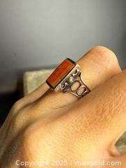 MaxSold Auction: INCREDIBLE! 9ct Gold Antique Georgian/Victorian Agate Mourning Locket Spinner Ring  - Victoria (British Columbia, Canada) PARTNER MANAGED Estate Sale Online Auction PART 2 - Bay Street